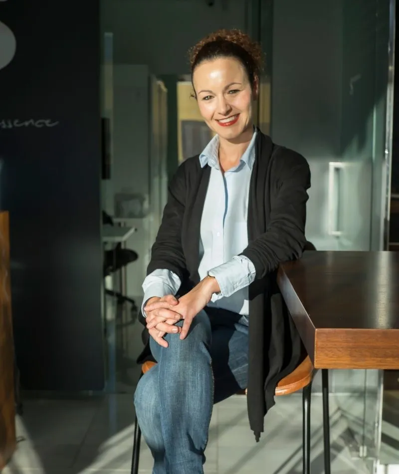 Nuria Cano, fundadora de Sensia Optics en Vera